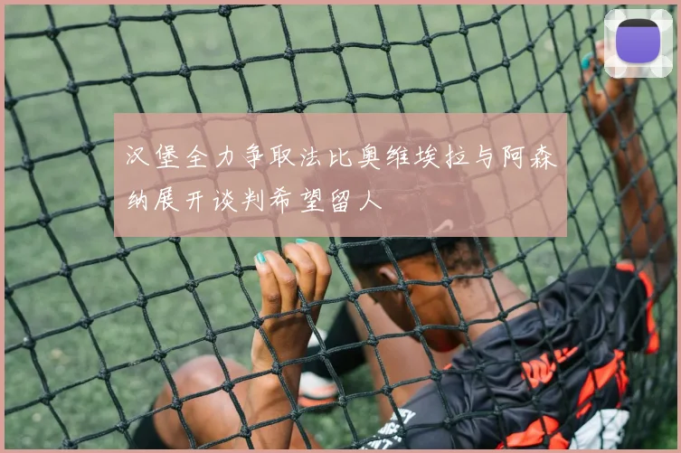汉堡全力争取法比奥维埃拉与阿森纳展开谈判希望留人